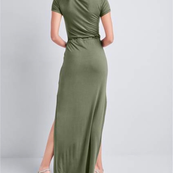 Utility Lace-up Maxi dress - Picture 3 of 8